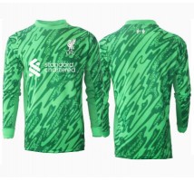 Liverpool Bramkarskie Koszulka Wyjazdowa 2024-25 Długi Rękaw