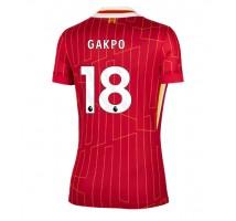 Liverpool Cody Gakpo #18 Koszulka Podstawowa damskie 2024-25 Krótki Rękaw
