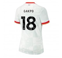 Liverpool Cody Gakpo #18 Koszulka Trzecia damskie 2024-25 Krótki Rękaw