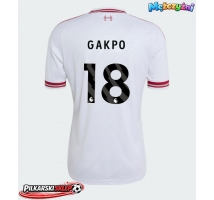 Liverpool Cody Gakpo #18 Koszulka Wyjazdowa 2026-27 Krótki Rękaw