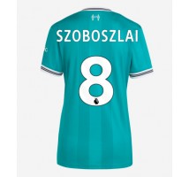 Liverpool Dominik Szoboszlai #8 Koszulka Trzecia damskie 2025-26 Krótki Rękaw Liverpool Dominik Szoboszlai #8 Koszulka Trzecia damskie 2025-26 Krótki Rękaw