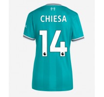 Liverpool Federico Chiesa #14 Koszulka Trzecia damskie 2025-26 Krótki Rękaw