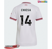Liverpool Federico Chiesa #14 Koszulka Wyjazdowa damskie 2026-27 Krótki Rękaw