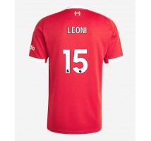 Liverpool Giovanni Leoni #15 Koszulka Podstawowa 2025-26 Krótki Rękaw