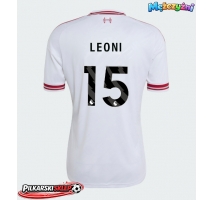 Liverpool Giovanni Leoni #15 Koszulka Wyjazdowa 2026-27 Krótki Rękaw