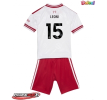 Liverpool Giovanni Leoni #15 Koszulka Wyjazdowa dzieci 2026-27 Krótki Rękaw (+ krótkie spodenki)