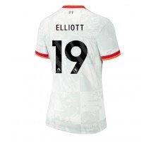 Liverpool Harvey Elliott #19 Koszulka Trzecia damskie 2024-25 Krótki Rękaw