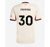 Liverpool Jeremie Frimpong #30 Koszulka Wyjazdowa 2025-26 Krótki Rękaw