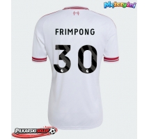 Liverpool Jeremie Frimpong #30 Koszulka Wyjazdowa 2026-27 Krótki Rękaw