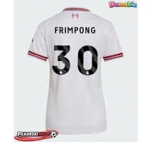 Liverpool Jeremie Frimpong #30 Koszulka Wyjazdowa damskie 2026-27 Krótki Rękaw