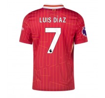 Liverpool Luis Diaz #7 Koszulka Podstawowa 2024-25 Krótki Rękaw