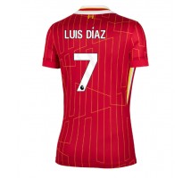 Liverpool Luis Diaz #7 Koszulka Podstawowa damskie 2024-25 Krótki Rękaw