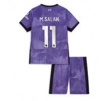 Liverpool Mohamed Salah #11 Koszulka Trzecia dzieci 2023-24 Krótki Rękaw (+ krótkie spodenki)