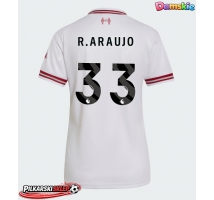 Liverpool Ronald Araujo #33 Koszulka Wyjazdowa damskie 2026-27 Krótki Rękaw