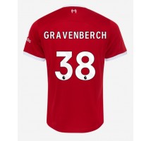Liverpool Ryan Gravenberch #38 Koszulka Podstawowa 2023-24 Krótki Rękaw