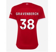 Liverpool Ryan Gravenberch #38 Koszulka Podstawowa damskie 2023-24 Krótki Rękaw