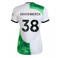 Liverpool Ryan Gravenberch #38 Koszulka Wyjazdowa damskie 2023-24 Krótki Rękaw