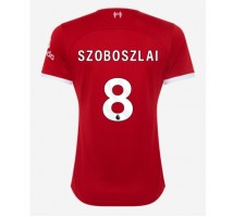 Liverpool Szoboszlai Dominik #8 Koszulka Podstawowa damskie 2023-24 Krótki Rękaw