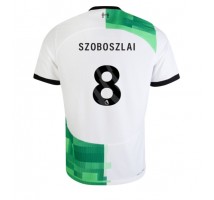 Liverpool Szoboszlai Dominik #8 Koszulka Wyjazdowa 2023-24 Krótki Rękaw