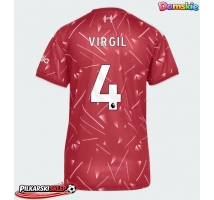 Liverpool Virgil van Dijk #4 Koszulka Podstawowa damskie 2026-27 Krótki Rękaw
