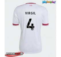 Liverpool Virgil van Dijk #4 Koszulka Wyjazdowa 2026-27 Krótki Rękaw