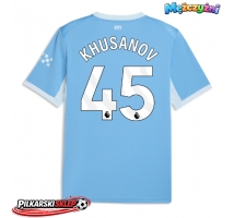 Manchester City Abdukodir Khusanov #45 Koszulka Podstawowa 2026-27 Krótki Rękaw