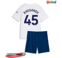 Manchester City Abdukodir Khusanov #45 Koszulka Trzecia dzieci 2026-27 Krótki Rękaw (+ krótkie spodenki)