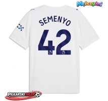 Manchester City Antoine Semenyo #42 Koszulka Trzecia 2026-27 Krótki Rękaw