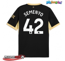 Manchester City Antoine Semenyo #42 Koszulka Wyjazdowa 2026-27 Krótki Rękaw