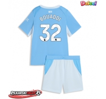 Manchester City Ayyoub Bouaddi #32 Koszulka Podstawowa dzieci 2026-27 Krótki Rękaw (+ krótkie spodenki)