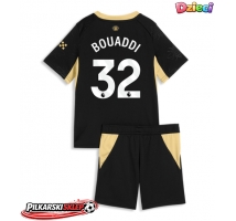 Manchester City Ayyoub Bouaddi #32 Koszulka Wyjazdowa dzieci 2026-27 Krótki Rękaw (+ krótkie spodenki)
