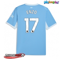 Manchester City Enzo Fernandez #17 Koszulka Podstawowa 2026-27 Krótki Rękaw