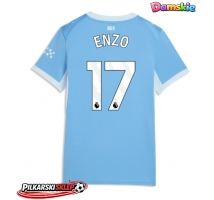 Manchester City Enzo Fernandez #17 Koszulka Podstawowa damskie 2026-27 Krótki Rękaw