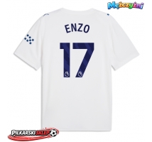 Manchester City Enzo Fernandez #17 Koszulka Trzecia 2026-27 Krótki Rękaw