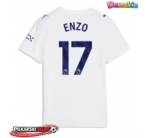 Manchester City Enzo Fernandez #17 Koszulka Trzecia damskie 2026-27 Krótki Rękaw