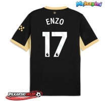 Manchester City Enzo Fernandez #17 Koszulka Wyjazdowa 2026-27 Krótki Rękaw