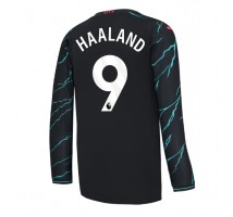 Manchester City Erling Haaland #9 Koszulka Trzecia 2023-24 Długi Rękaw