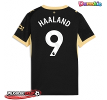 Manchester City Erling Haaland #9 Koszulka Wyjazdowa damskie 2026-27 Krótki Rękaw
