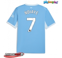 Manchester City Iliman Ndiaye #7 Koszulka Podstawowa 2026-27 Krótki Rękaw