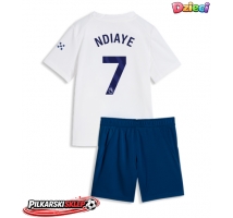 Manchester City Iliman Ndiaye #7 Koszulka Trzecia dzieci 2026-27 Krótki Rękaw (+ krótkie spodenki)