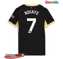 Manchester City Iliman Ndiaye #7 Koszulka Wyjazdowa damskie 2026-27 Krótki Rękaw