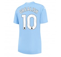 Manchester City Jack Grealish #10 Koszulka Podstawowa damskie 2023-24 Krótki Rękaw