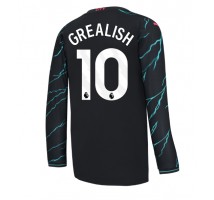 Manchester City Jack Grealish #10 Koszulka Trzecia 2023-24 Długi Rękaw