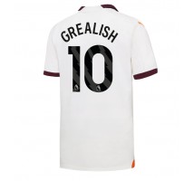 Manchester City Jack Grealish #10 Koszulka Wyjazdowa 2023-24 Krótki Rękaw