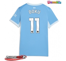 Manchester City Jeremy Doku #11 Koszulka Podstawowa damskie 2026-27 Krótki Rękaw