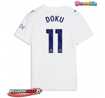 Manchester City Jeremy Doku #11 Koszulka Trzecia damskie 2026-27 Krótki Rękaw