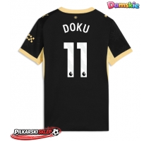 Manchester City Jeremy Doku #11 Koszulka Wyjazdowa damskie 2026-27 Krótki Rękaw