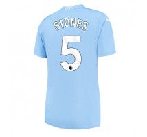 Manchester City John Stones #5 Koszulka Podstawowa damskie 2023-24 Krótki Rękaw