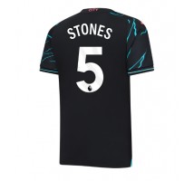 Manchester City John Stones #5 Koszulka Trzecia 2023-24 Krótki Rękaw