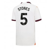 Manchester City John Stones #5 Koszulka Wyjazdowa 2023-24 Krótki Rękaw